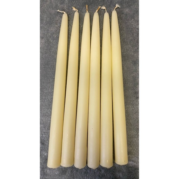 Partylite Vintage Lily Of The Valley/ivory 12" Dinner Candles 6 In Set - Picture 6 of 7